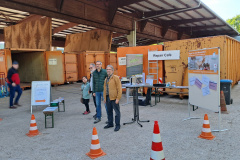 Der Stand ist fertig