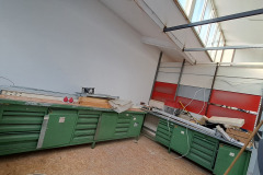 Das Innere der Kabine