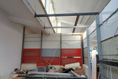 Das Innere der Kabine